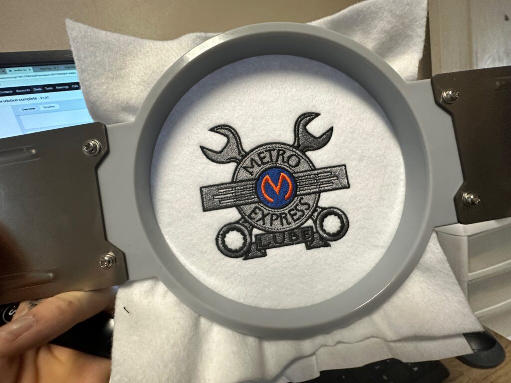best embroidery in Nampa Custom logo embroidery for local business in Nampa
