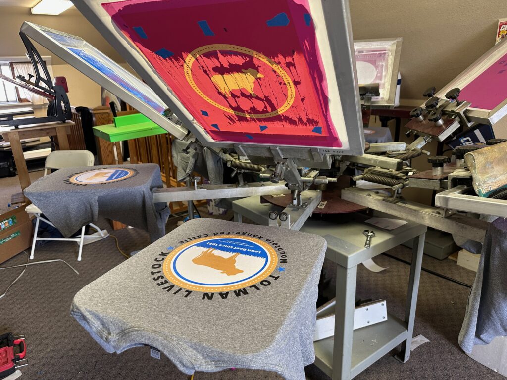 Professional screen printing and embroidery service in the Treasure Valley