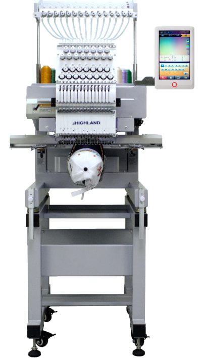 Professional embroidery machine