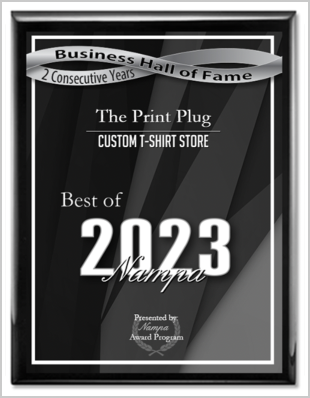 Winner of Best Custom T-Shirt Shop of 2023