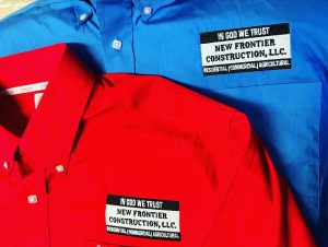 Digitized Logos for Embroidered Button-Ups