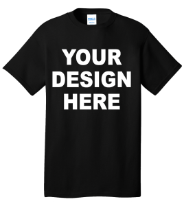 Your Design Here Shirt Black