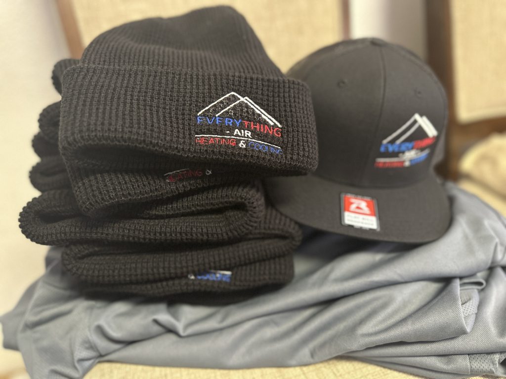 Embroidered Beanie Hats Custom embroidered beanies, hats and polo shirts at The Print Plug