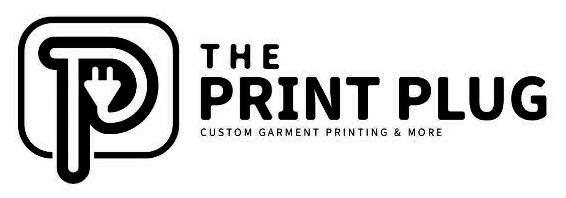 The Print Plug custom t-shirt shop logo